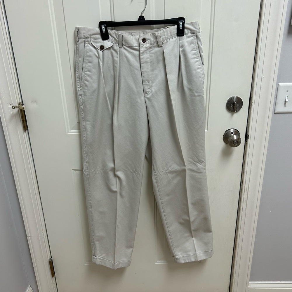 Savane khakis casual pleated